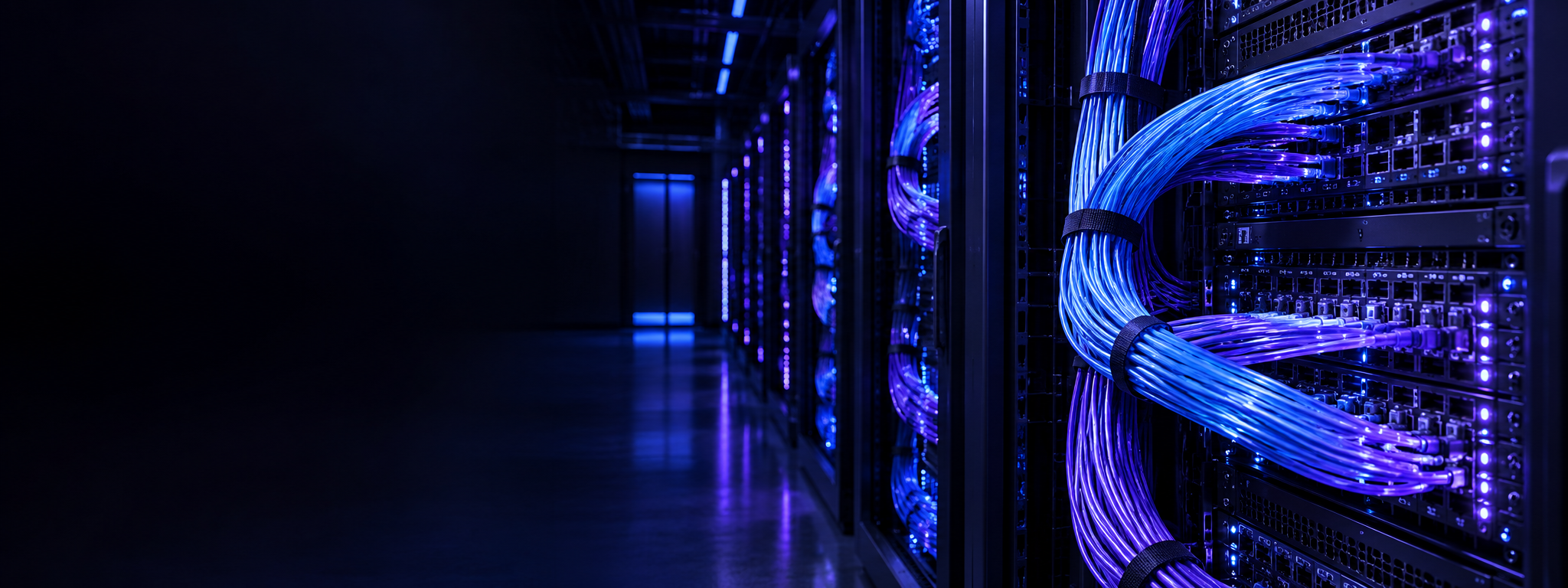 Carrier-grade fibre connections in a modern data centre